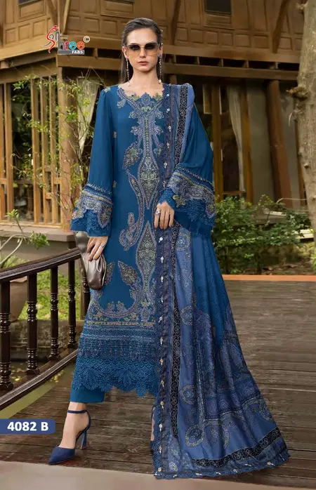 Maria B Exclusive Collection Vol 14 By Shree Rayon Pakistani Salwar Suits 